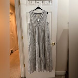 Linen, sleeveless Maxi Dress from World Market